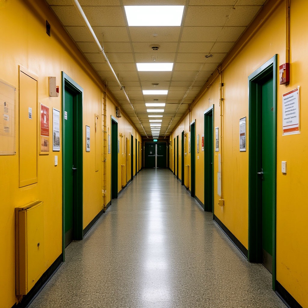 Пути эвакуации людей. Огнезащитный лак КЕРАМ КМ1,РП1,В1,Д2,Т4