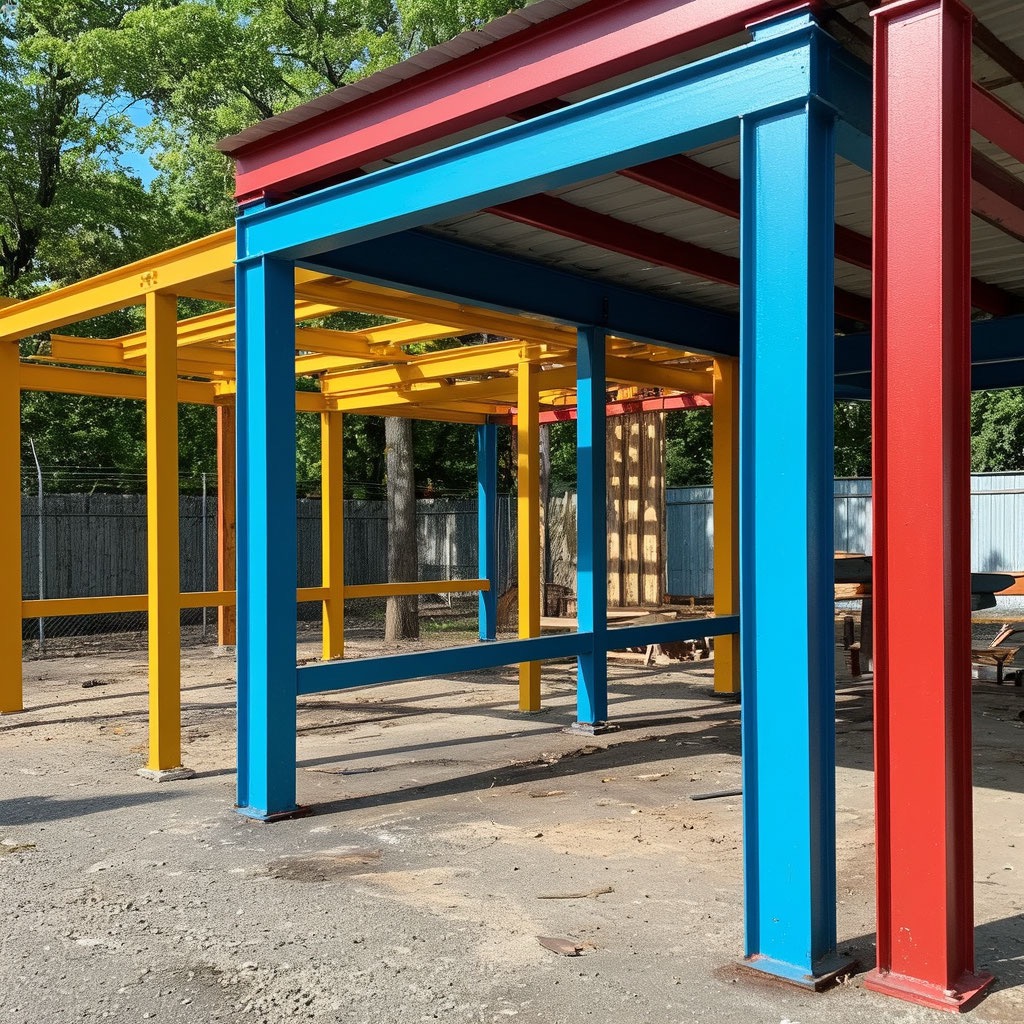 Краска для металлоконструкций огнезащитная: выбор, нанесение и сертификация Краска для металлоконструкций огнезащитная: выбор, нанесение и сертификация