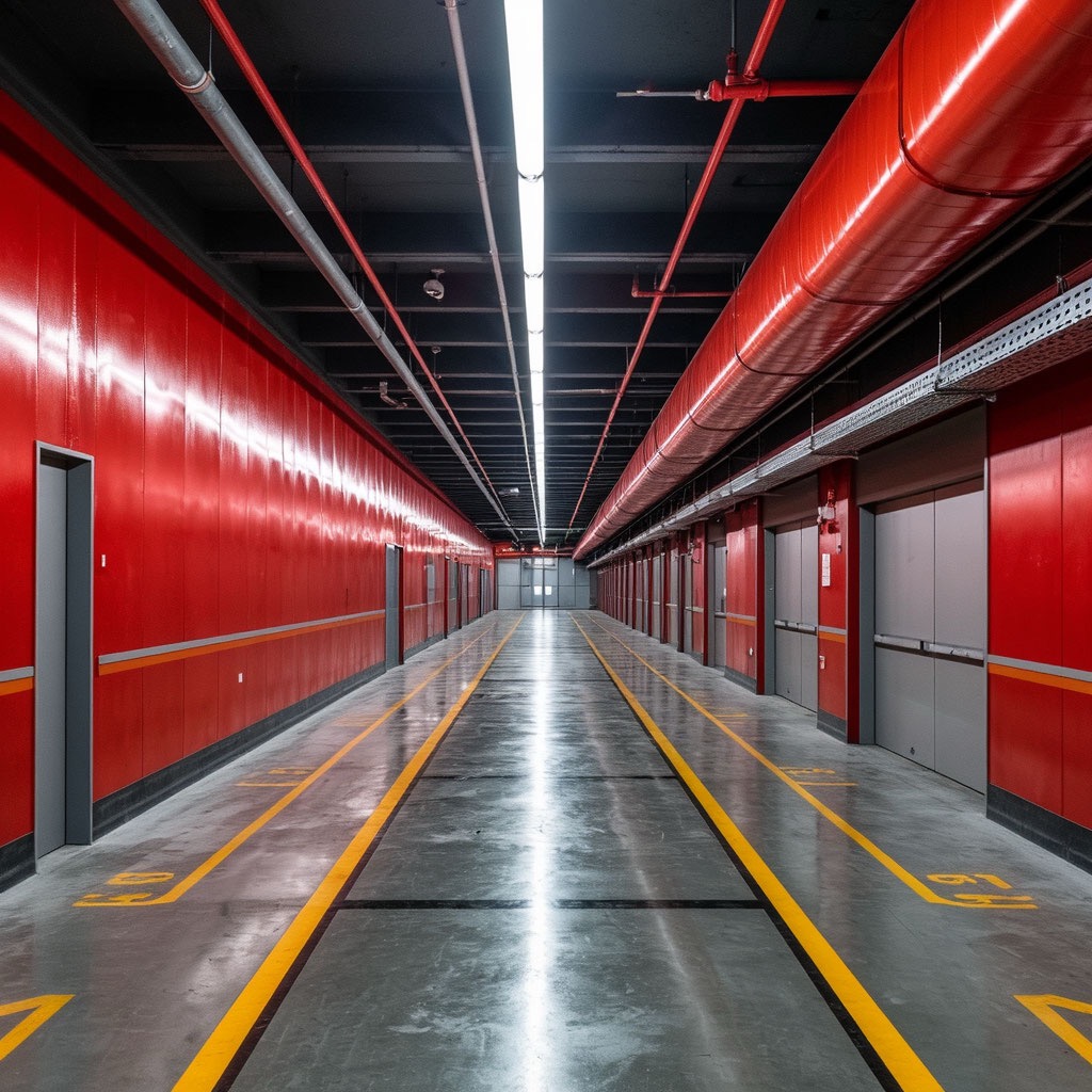 Краска для стен в коридоре – огнезащитная краска КЕРАМ КМ1 для безопасных путей эвакуации